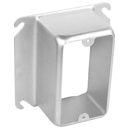 Southwire Device Ring, 1 Gang, Galvanized Steel, Square Box Type 52C23